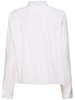 Cotton blend poplin shirt