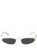 Cat-eye mask acetate sunglasses
