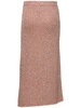 Milos sequined knit midi skirt