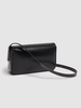 Elly high-shine leather crossbody bag