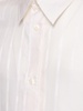 Setar logo stiped cupro shirt