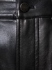 Roy leather blend straight pants