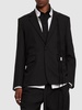Thor asymmetric closure tailored blazer