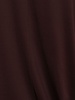 Silk viscose interlock twisted hem dress