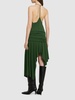 Dikata fluid viscose jersey midi dress