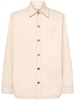 ADC logo cotton denim overshirt