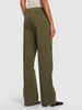 Koa stretch cotton straight pants