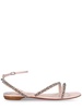 10mm Mafaldina patent leather sandals