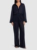 Lumiere lurex straight pants