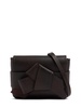 Mini Musubi leather crossbody bag