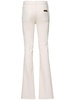 Stretch denim flared jeans