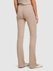 Wool blend knit straight pants