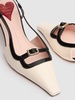 55mm Mini Buckle patent leather pumps