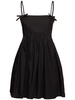 Cotton poplin mini dress