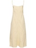 Satin & lace mini dress