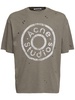 Exford button logo distressed t-shirt