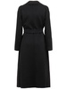 Elisa wool belted long coat