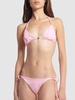 Barocco print Lycra bikini bottoms