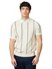 Men's Regular-Fit Stripe Jacquard Polo Shirt