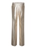 Gold Low Waist Lurex Pants