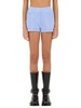 FRENCH TERRY COTTON FLEECE "ESSENTIAL" SHORTS