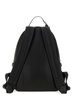 Black Unisex Backpack In Polyurethane With Adjustable Straps