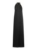 Chain Halterneck Sleeveless Maxi Dress