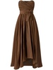 Long brown 'Pappagalo' dress