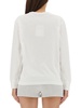 T By Alexander Wang Embossed Logo T-Shirt