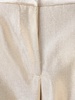Gold Low Waist Lurex Pants