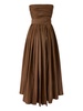 Long brown 'Pappagalo' dress