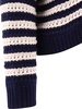 Striped Sweater In Wool And Cashmere