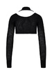 Andreādamo Fishnet-Knit Bra With Strappy Details Clothing