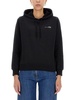 HOODIE WITH LOGO PRINT