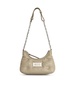 Maison Margiela Small 'Hobo' Grey Leather Bag Women