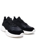 Stuart Weitzman Black Fabric Sneakers