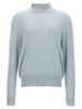 Seamless Turtle Sweater, Cardigans Light Blue