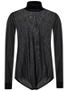 Maison Margiela Black Viscose Bodysuit