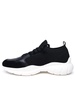 Stuart Weitzman Black Fabric Sneakers