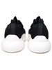 Stuart Weitzman Black Fabric Sneakers