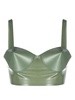 Maison Margiela Pointed-Cups Balconette Bra