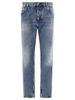 Logo Embroidery Denim Jeans