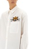 COTTON POPLIN "HAPPY TIGER" CASUAL SHIRT