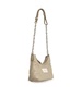 Maison Margiela Small 'Hobo' Grey Leather Bag Women