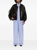Prada Women Striped Cotton Shirt