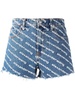Alexander Wang Logo Print Shorts Clothing