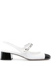 Miumiu Women Slingback Bicolore Vernice