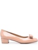 Leather pumps