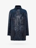 Fendi Women Fendi Blue Leather Jackets