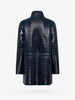 Fendi Women Fendi Blue Leather Jackets
